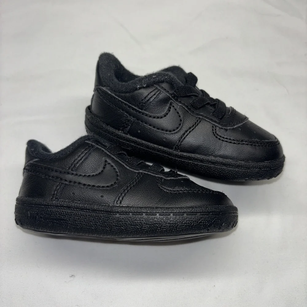 Nike Air Force 1 Crib CB Black CK2201 001‎ Size 4C